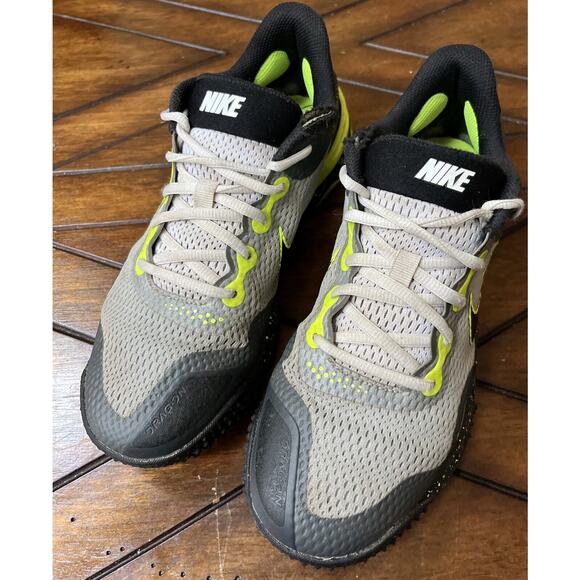 Nike Alpha Huarache‎ Elite 3 Turf Black/Volt Lime Mens Size 7.5 CK0748-023 - Picture 1 of 7